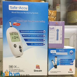 Máy đo đường huyết Safe-Accu