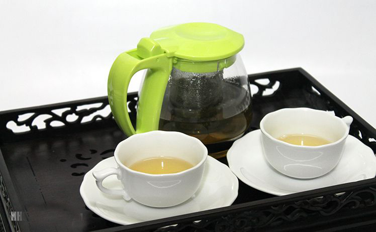 Ấm pha trà và café có đầu lọc bằng thủy tinh